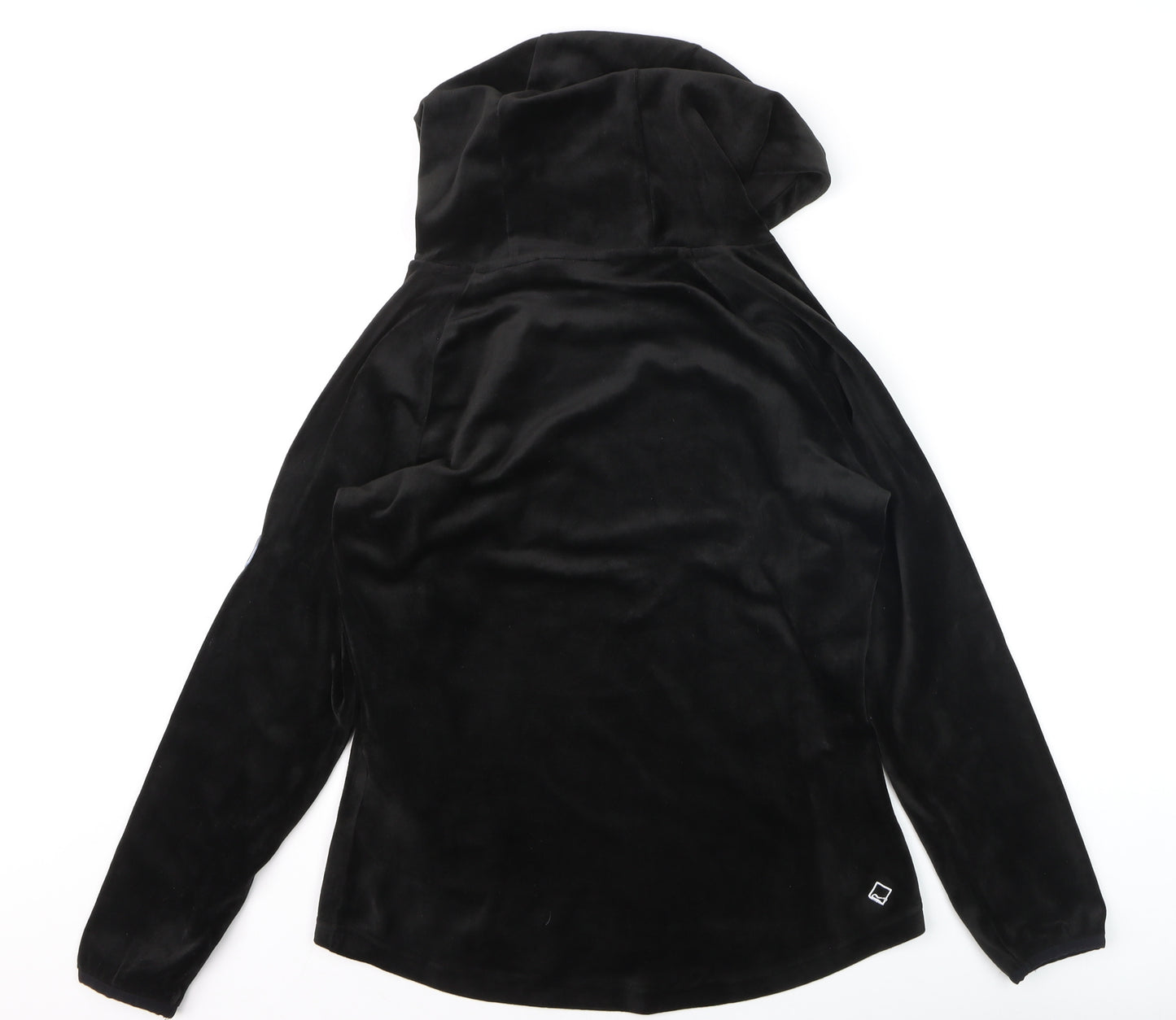 Regatta Women Black UK 10 Pullover Hoodie Softshell Velour Fleece
