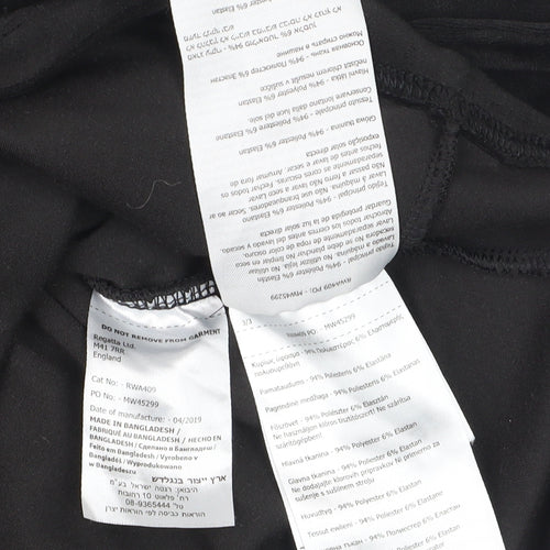 Regatta Women Black UK 10 Pullover Hoodie Softshell Velour Fleece
