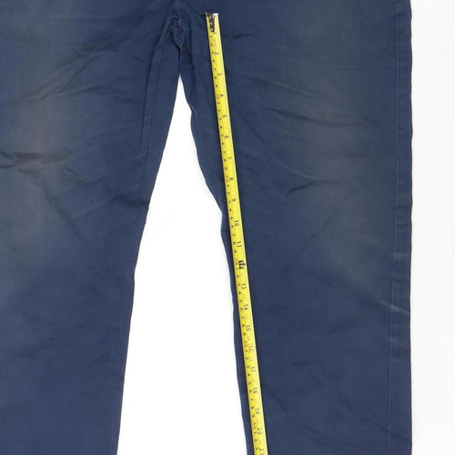 Ralph Lauren Men's Blue Straight Fit Cotton Chino Jeans Size 42