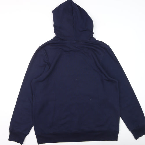 ISC Men's Blue Rugby World Cup Pullover Hoodie XL Fleece
