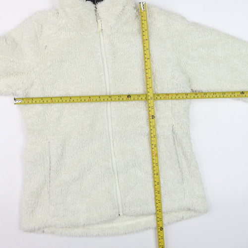 Helly Hansen Womens Ivory Fleece Full Zip Jacket M Regular Fit