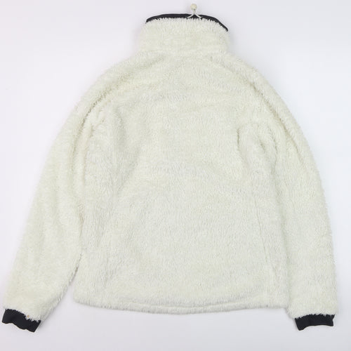 Helly Hansen Womens Ivory Fleece Full Zip Jacket M Regular Fit