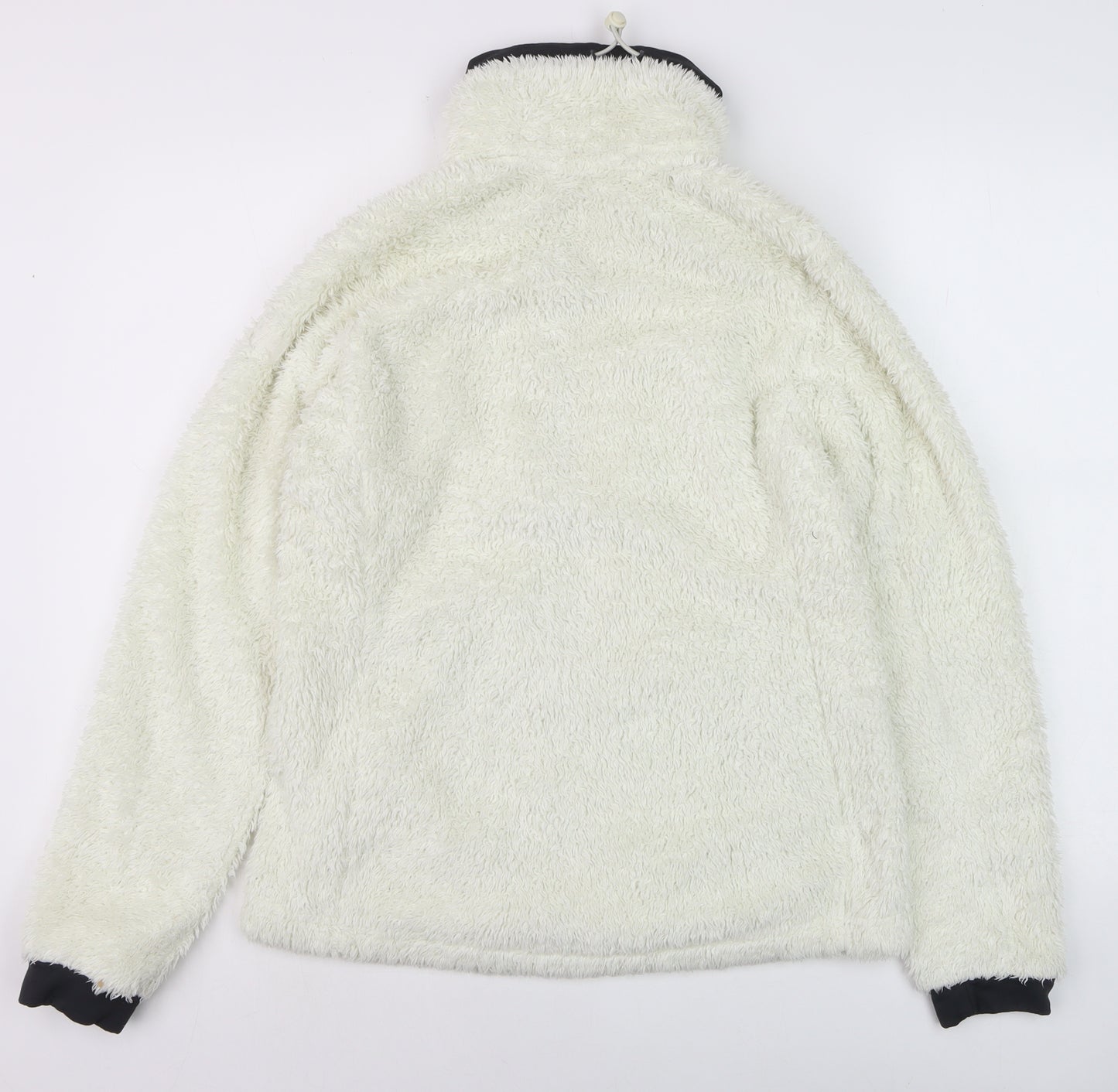Helly Hansen Womens Ivory Fleece Full Zip Jacket M Regular Fit