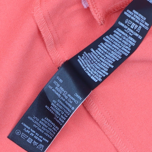 Marks and Spencer Women Orange Blazer Size 14 Regular Lightweight Jacket