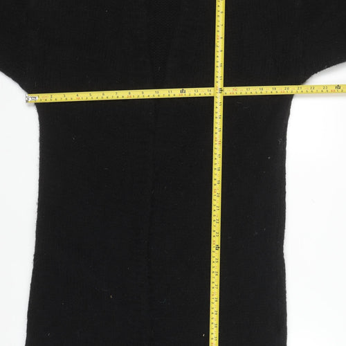 Vanessa Alexandra Women's Black Knit Long Cardigan M