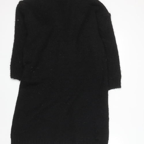 Vanessa Alexandra Women's Black Knit Long Cardigan M