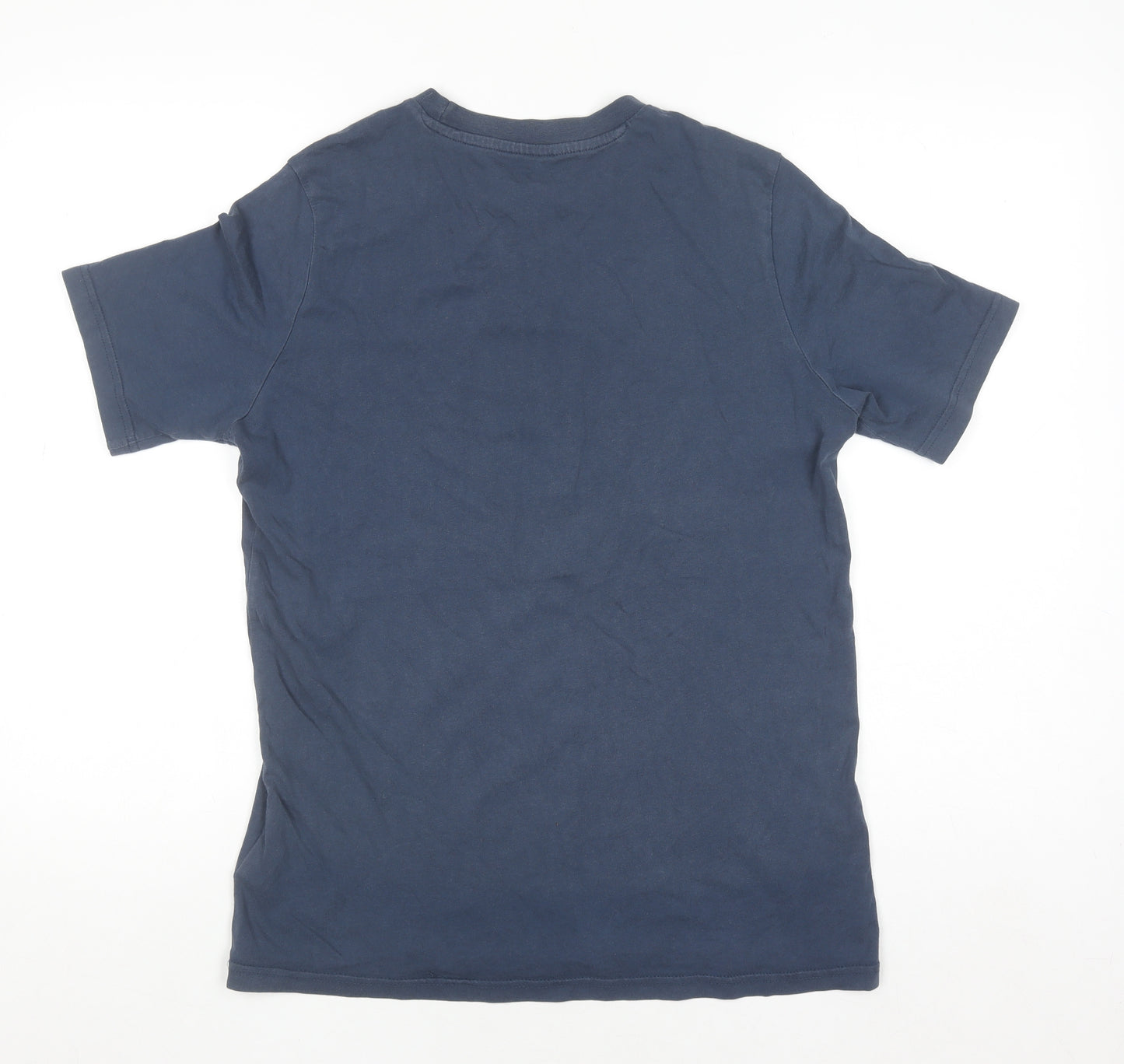 Adidas Boys Navy Blue Graphic Short Sleeve Crew Neck T-Shirt 13-14 Years