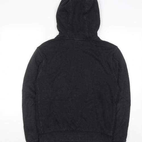 Nike Men's Black Full Zip Hoodie Size S Fleece Sweatshirt