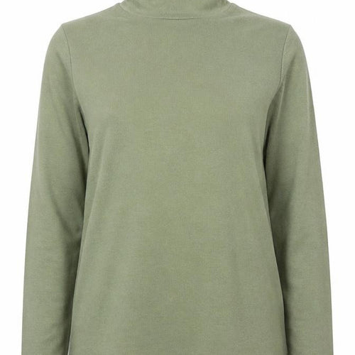 Marks and Spencer Women Green Roll Neck Long Sleeve Wool Blend Jumper Size 14