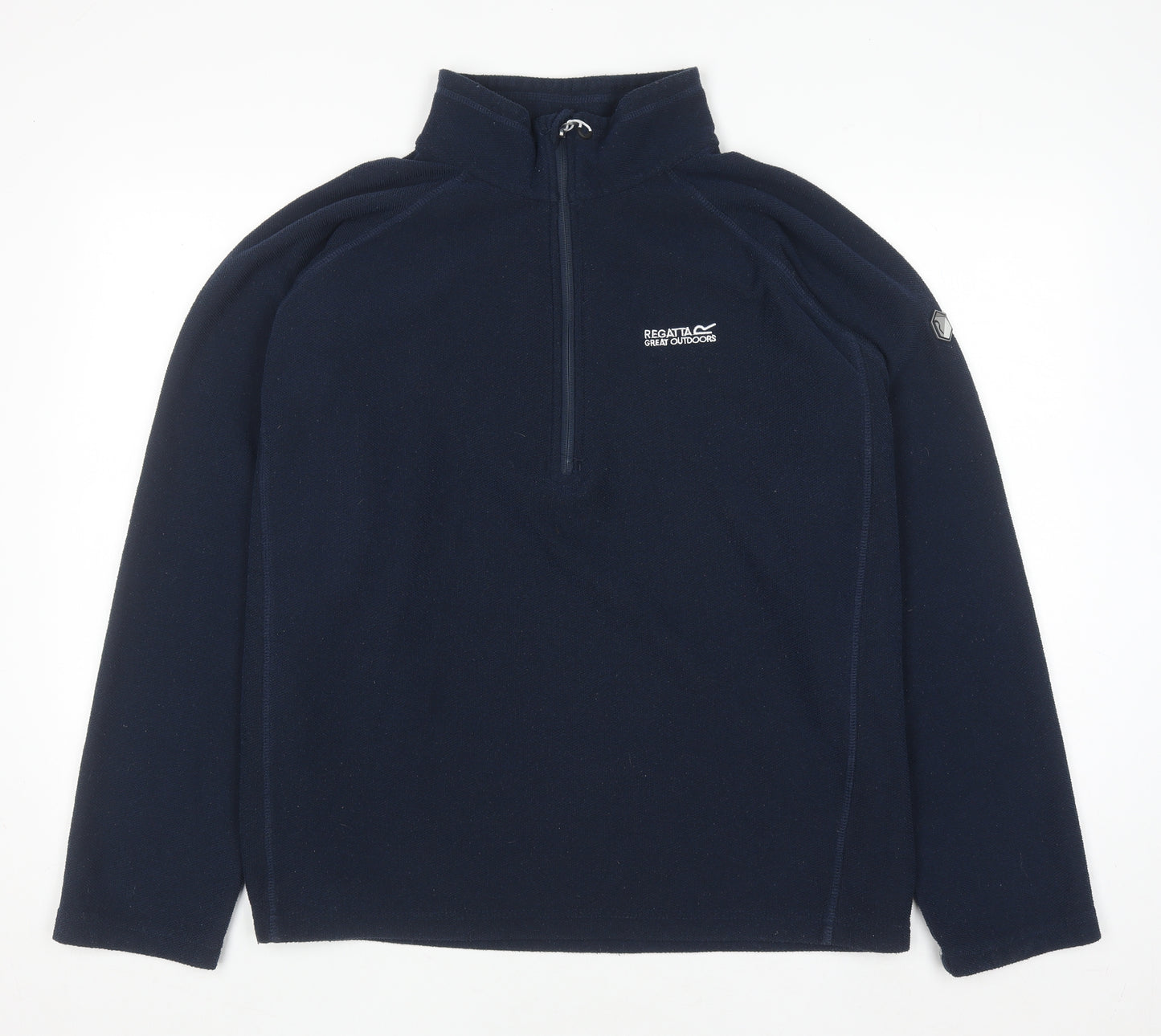 Regatta Men's Blue 2XL Half Zip Fleece Pullover Sweatshirt