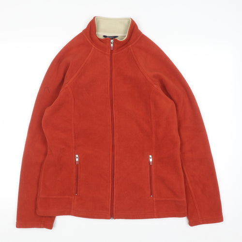 Reitmans Unisex Red Fleece Full Zip Sweatshirt M