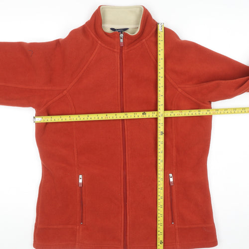 Reitmans Unisex Red Fleece Full Zip Sweatshirt M