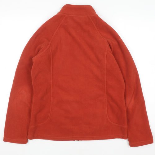 Reitmans Unisex Red Fleece Full Zip Sweatshirt M