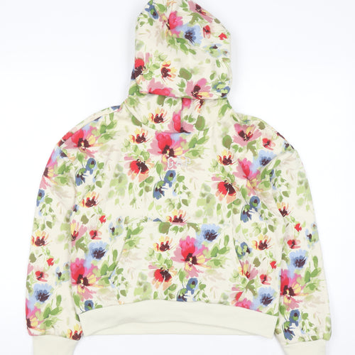 GAP Girls Multicoloured Floral Pullover Hoodie Size 14-16 Years