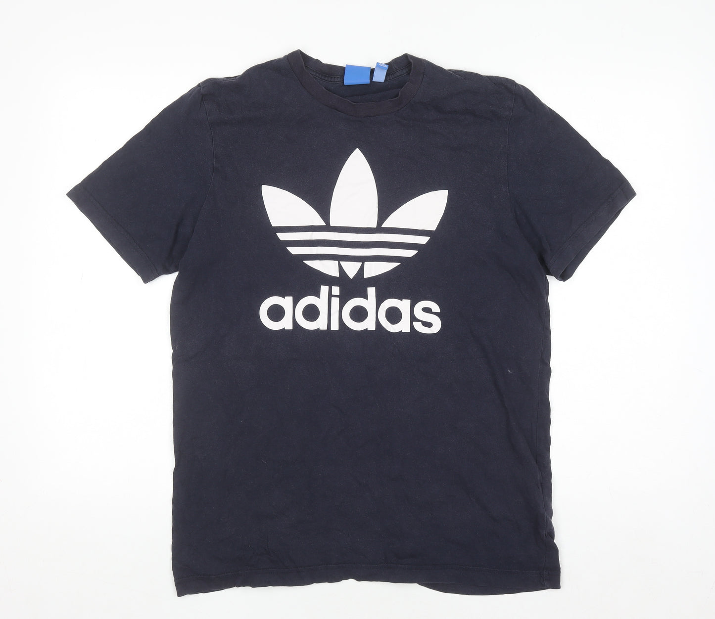 Adidas Men's Black Short Sleeve Crew Neck Cotton T-Shirt M