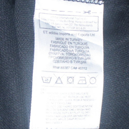 adidas Men's Black Essentials Polo Shirt Size S Regular Fit
