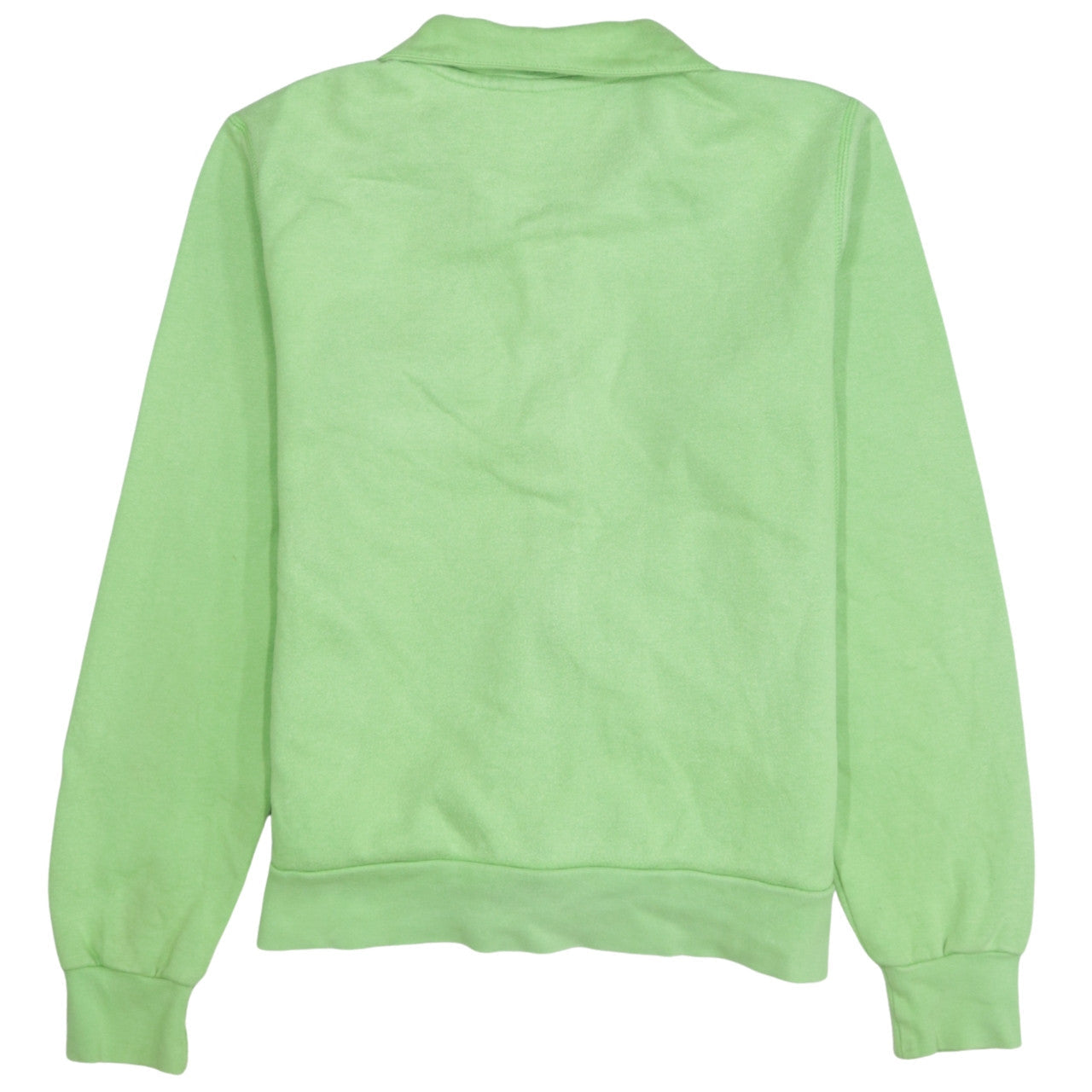 Nike Women Green Full Zip Sweatshirt Size L Fleece Jacket
