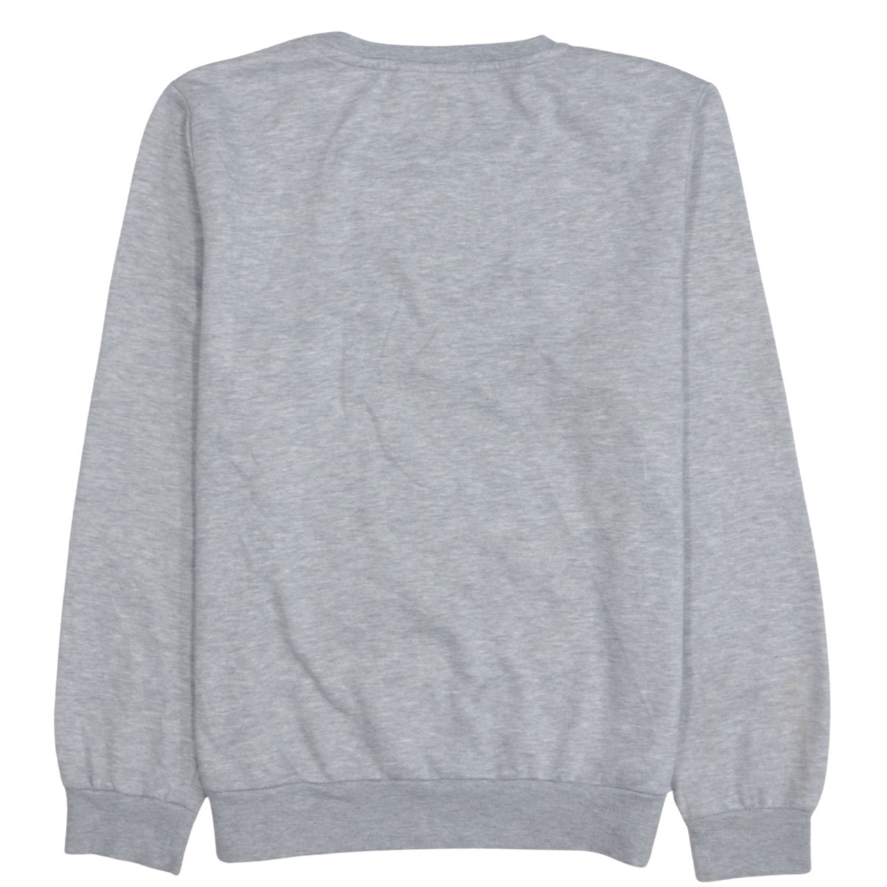 Disney Women Grey Stitch Christmas Sweatshirt Size S 10/12