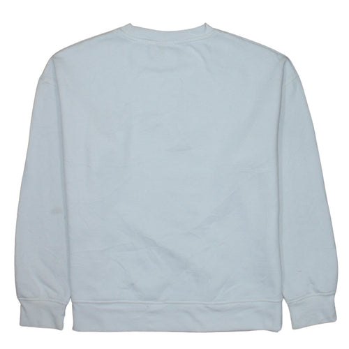 Disney Primark Women White Mickey Mouse Crew Neck Sweatshirt Size S