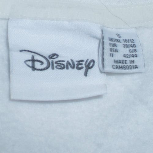 Disney Primark Women White Mickey Mouse Crew Neck Sweatshirt Size S