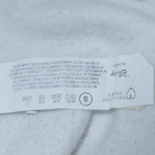 Disney Primark Women White Mickey Mouse Crew Neck Sweatshirt Size S