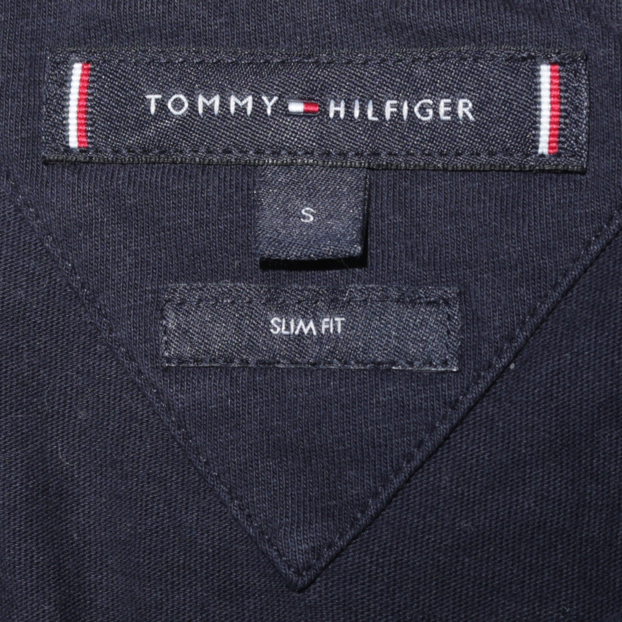 Tommy Hilfiger Men's Blue Slim Fit Graphic Cotton T-Shirt Size S