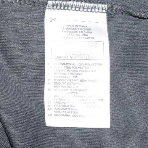Reebok Men Black Fleece Full Zip Jacket L Casual Training