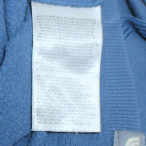 The North Face Men's Blue Cotton Hooded Sweatshirt S Outdoor Style
