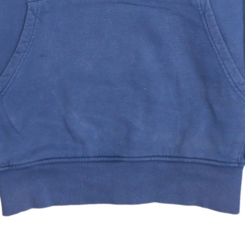 The North Face Men's Blue Cotton Hooded Sweatshirt S Outdoor Style