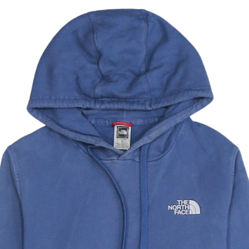 The North Face Men's Blue Cotton Hooded Sweatshirt S Outdoor Style