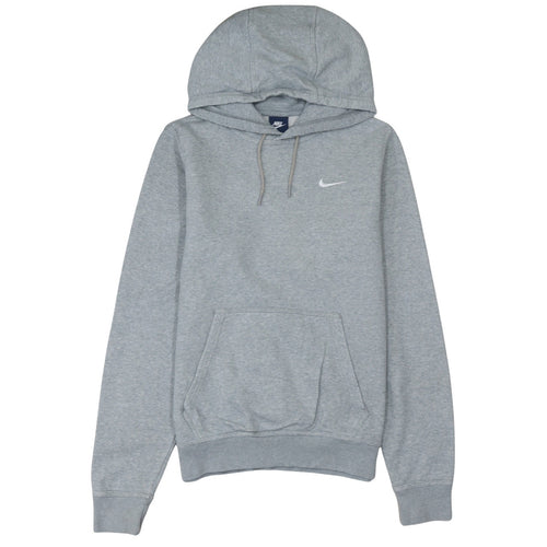 Nike Men's Grey Pullover Hoodie Small Regular Fit Sportswear