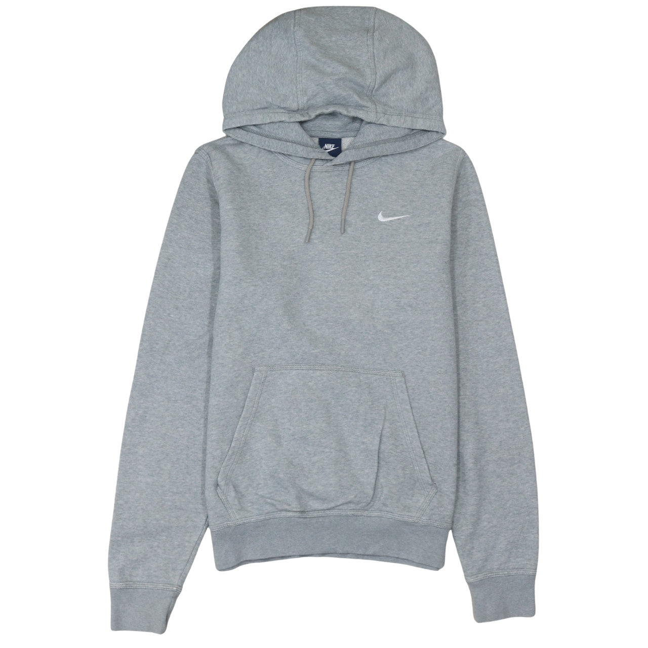 Nike Men's Grey Pullover Hoodie Small Regular Fit Sportswear