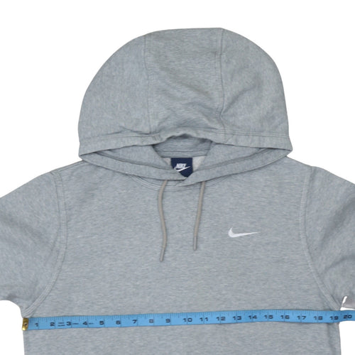 Nike Men's Grey Pullover Hoodie Small Regular Fit Sportswear