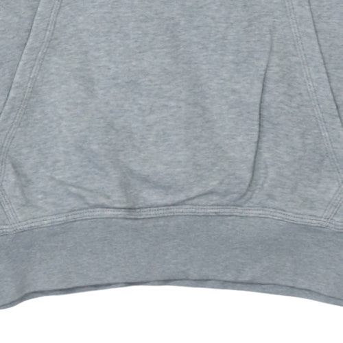 Nike Men's Grey Pullover Hoodie Small Regular Fit Sportswear