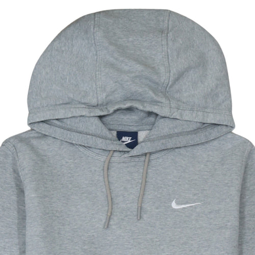 Nike Men's Grey Pullover Hoodie Small Regular Fit Sportswear