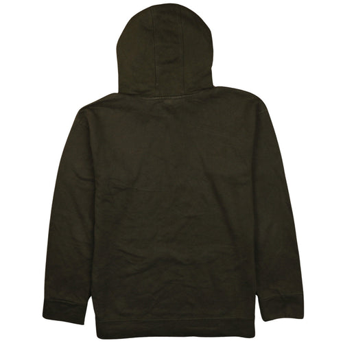 Puma Womens Green XL Pullover Hoodie with Silver Logo