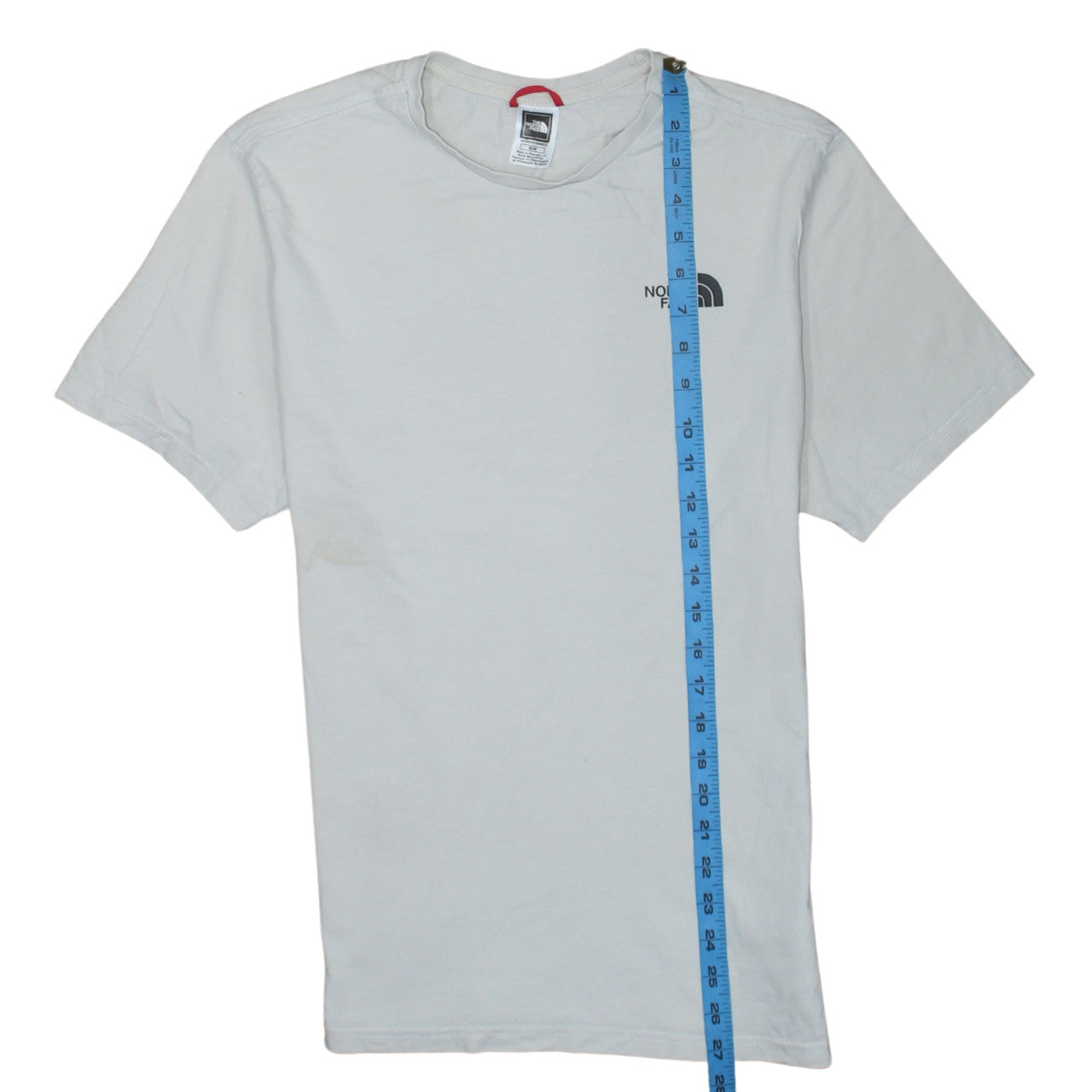 The North Face Men's White Medium Graphic Logo T-Shirt Cotton
