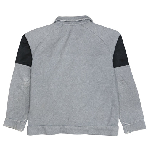 Puma Men's Grey Full Zip Sports Sweatshirt Size L