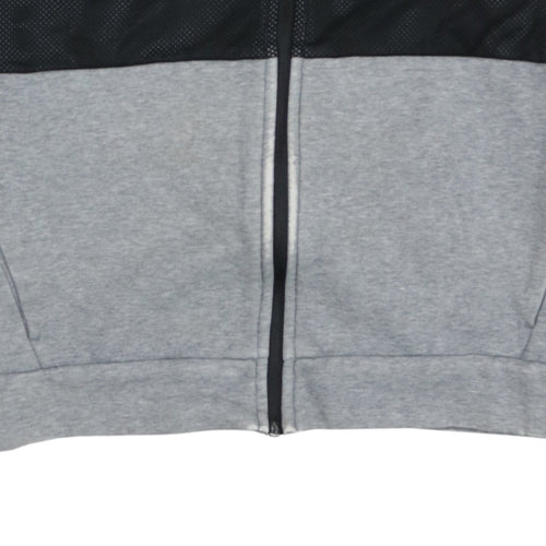 Puma Men's Grey Full Zip Sports Sweatshirt Size L