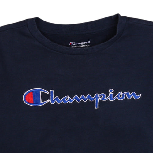 Champion Women's Navy Blue XL Pullover Sweatshirt