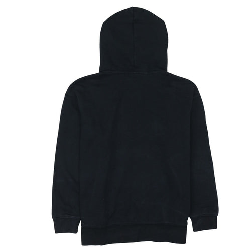 Nike Men's Black Pullover Hoodie Small Fleece Logo Sweatshirt