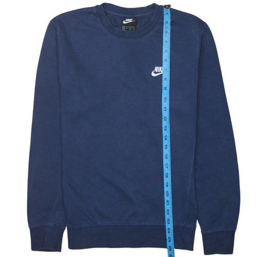 Nike Men's Blue XS Crew Neck Pullover Sweatshirt
