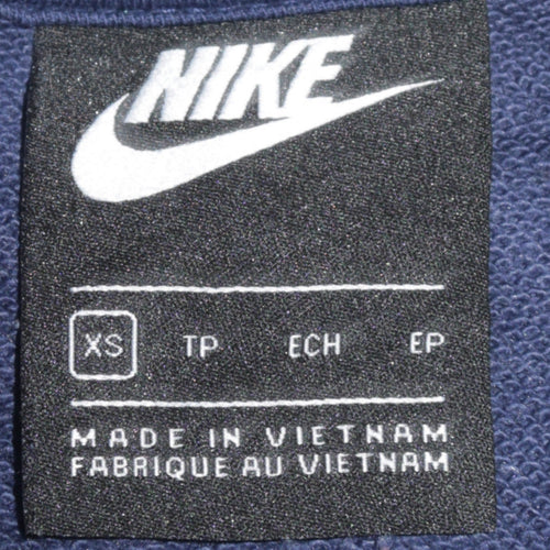 Nike Men's Blue XS Crew Neck Pullover Sweatshirt