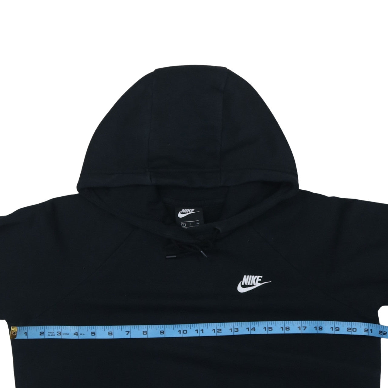 Nike Men's Black Pullover Hoodie Small Regular Fit Fleece Sweatshirt