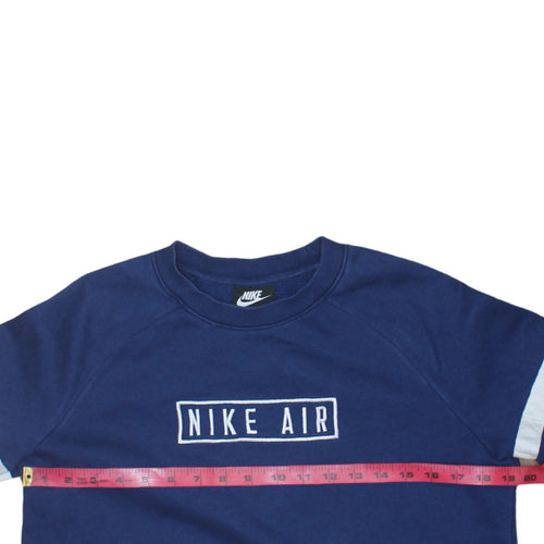 Nike Boys Blue XL Sweatshirt Crew Neck Long Sleeve Athletic Pullover