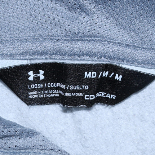 Under Armour Men's Grey Pullover Hoodie M Sports Fleece