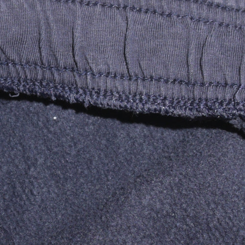 adidas Men's Blue Jogger Sweatpants S Regular Fit Fleece Activewear