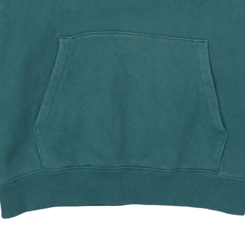 Champion Men's Green XS Pullover Hoodie Embroidered Logo