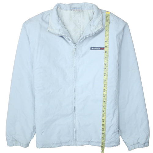 Reebok Men's Grey L Basic Sports Jacket Size L 42in Polyester