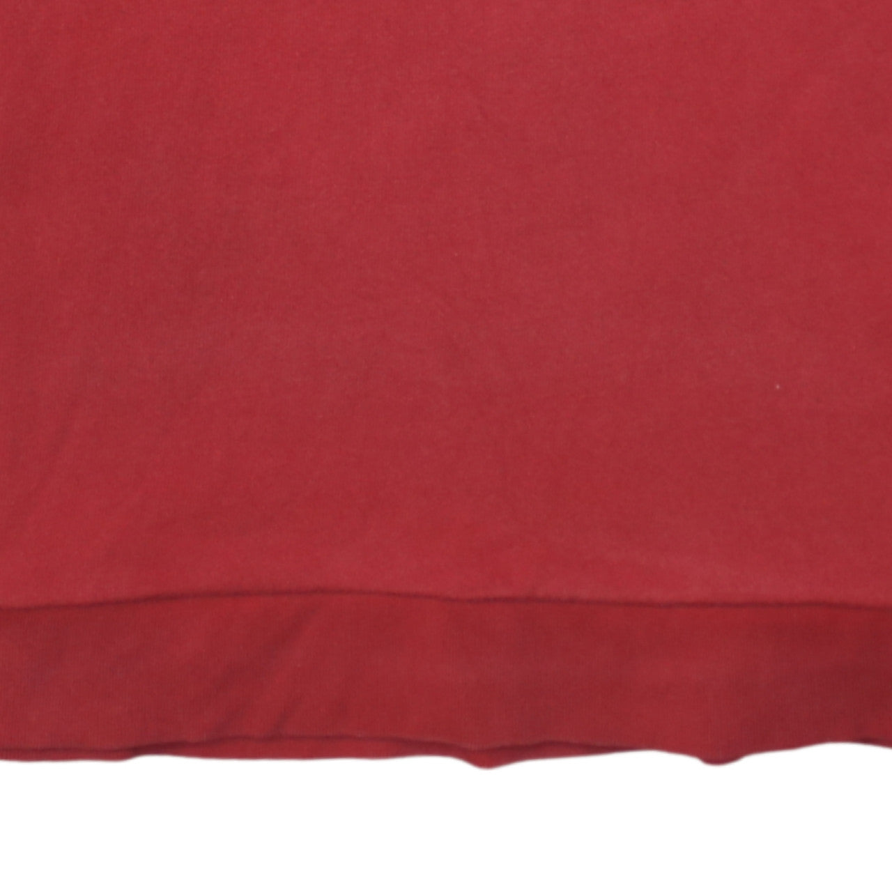 Adidas Mens Red Crew Neck Long Sleeve Pullover Sweatshirt L